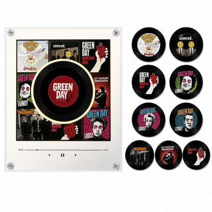 Green Day Mini Record Player