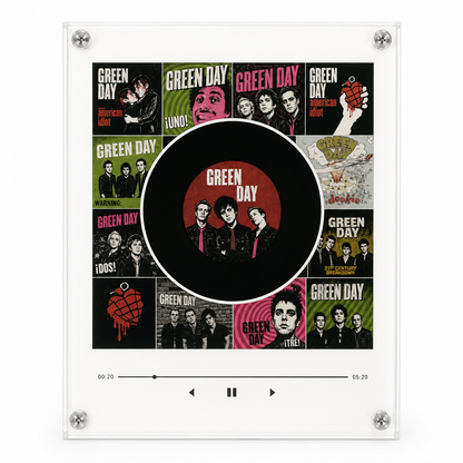 Green Day Mini Record Player