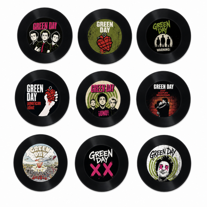 Green Day Mini Record Player