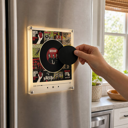 Green Day Mini Record Player